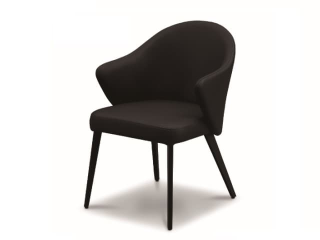 LC-2イス 高級感ある総革仕様 肘付