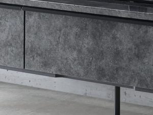 デッキ収納部分前板