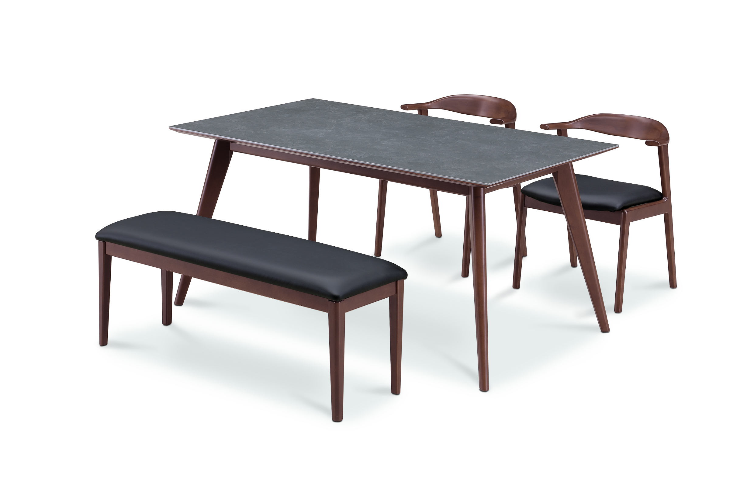 W1500テーブル×イス×2+1200ベンチ