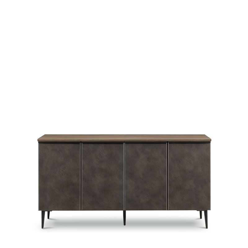 1600サイドボード（本体：ウォールナット/前板：ブロンズ）