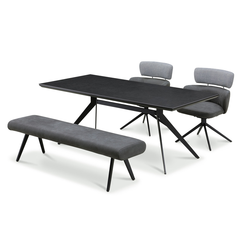 1800テーブル＋C-2イス×2＋1500ベンチ